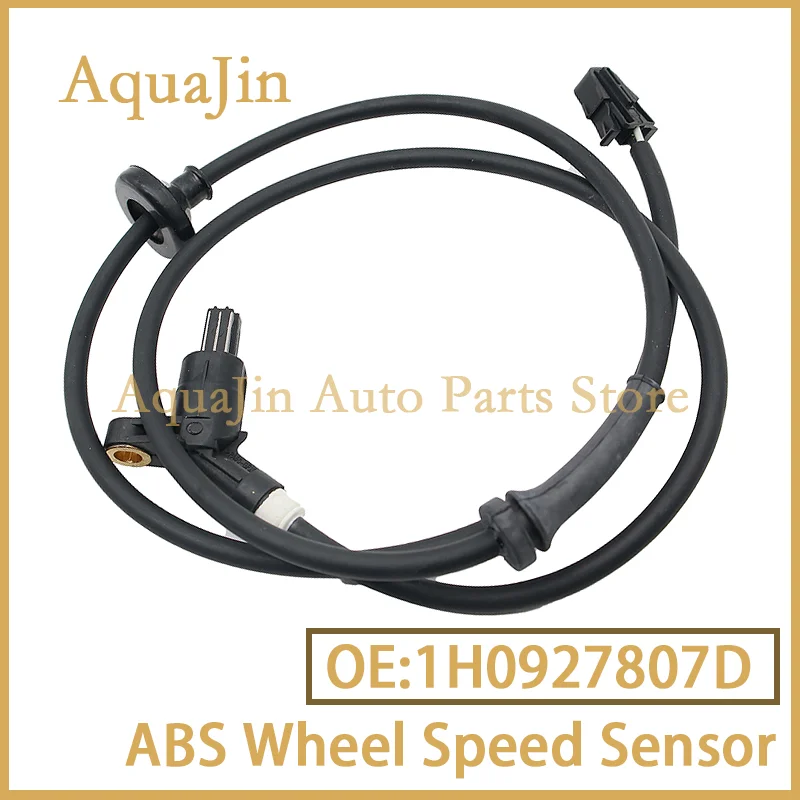 

1H0927807D Rear Left Right ABS Wheel Speed Sensor For Volkswagen VW Cabrio Golf Jetta Santana 1996~1999 1997 1998 Fits OEM Auto