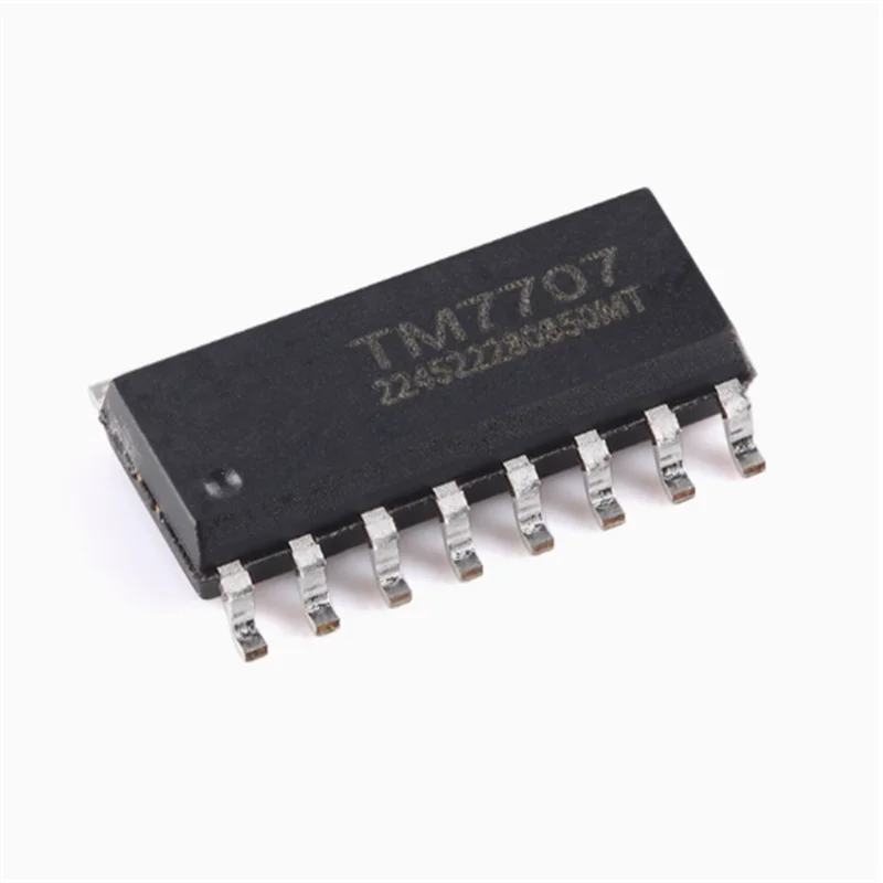 xkss 5pcs New Original TM7707 SOP-16 24-bit A/D Converter Chip Dual-channel Full Differential Input ADC Chip