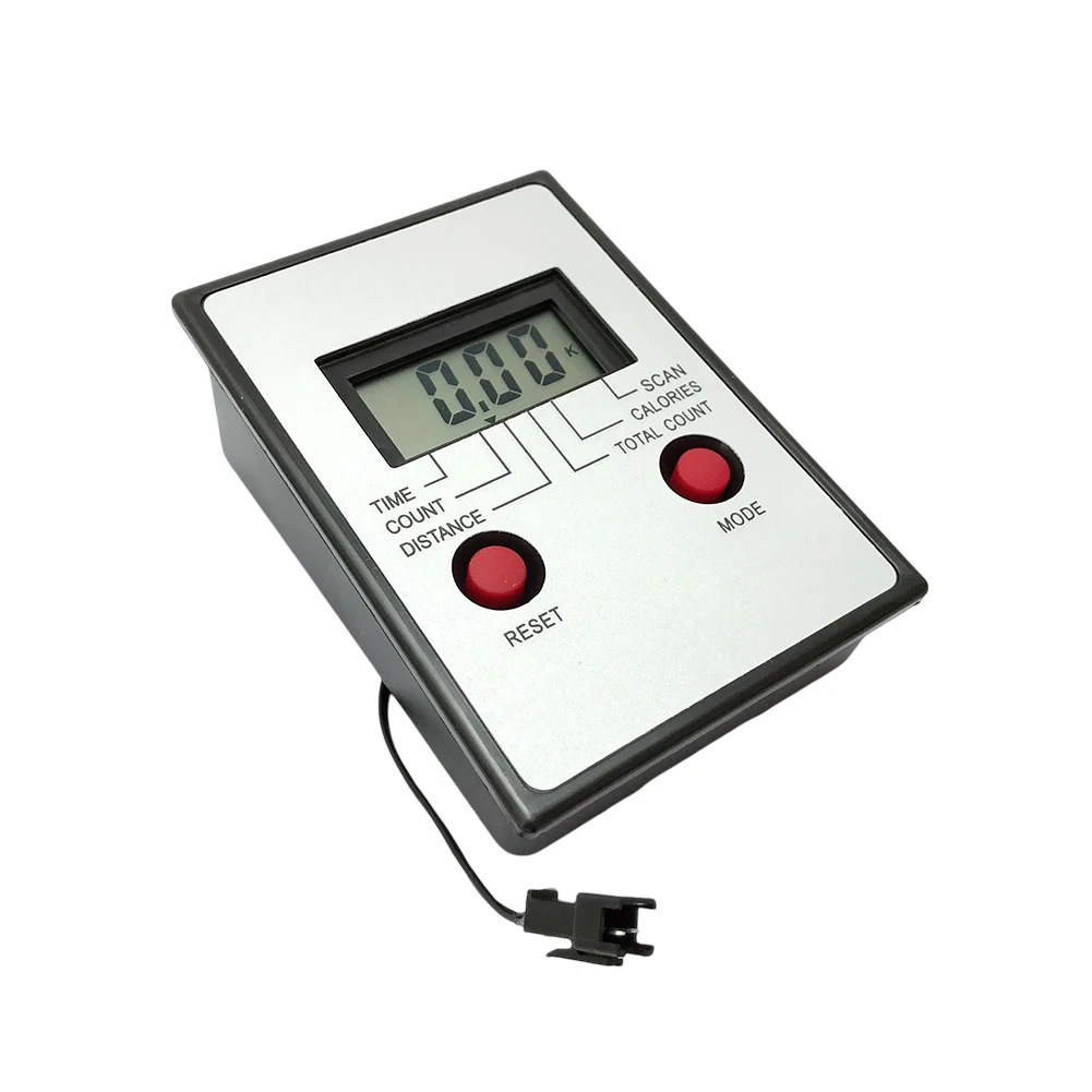 User Friendly LCD Speedometer for Exercise Bikes ABS Monitor Displaying Time Distance Calories for Effective Workouts