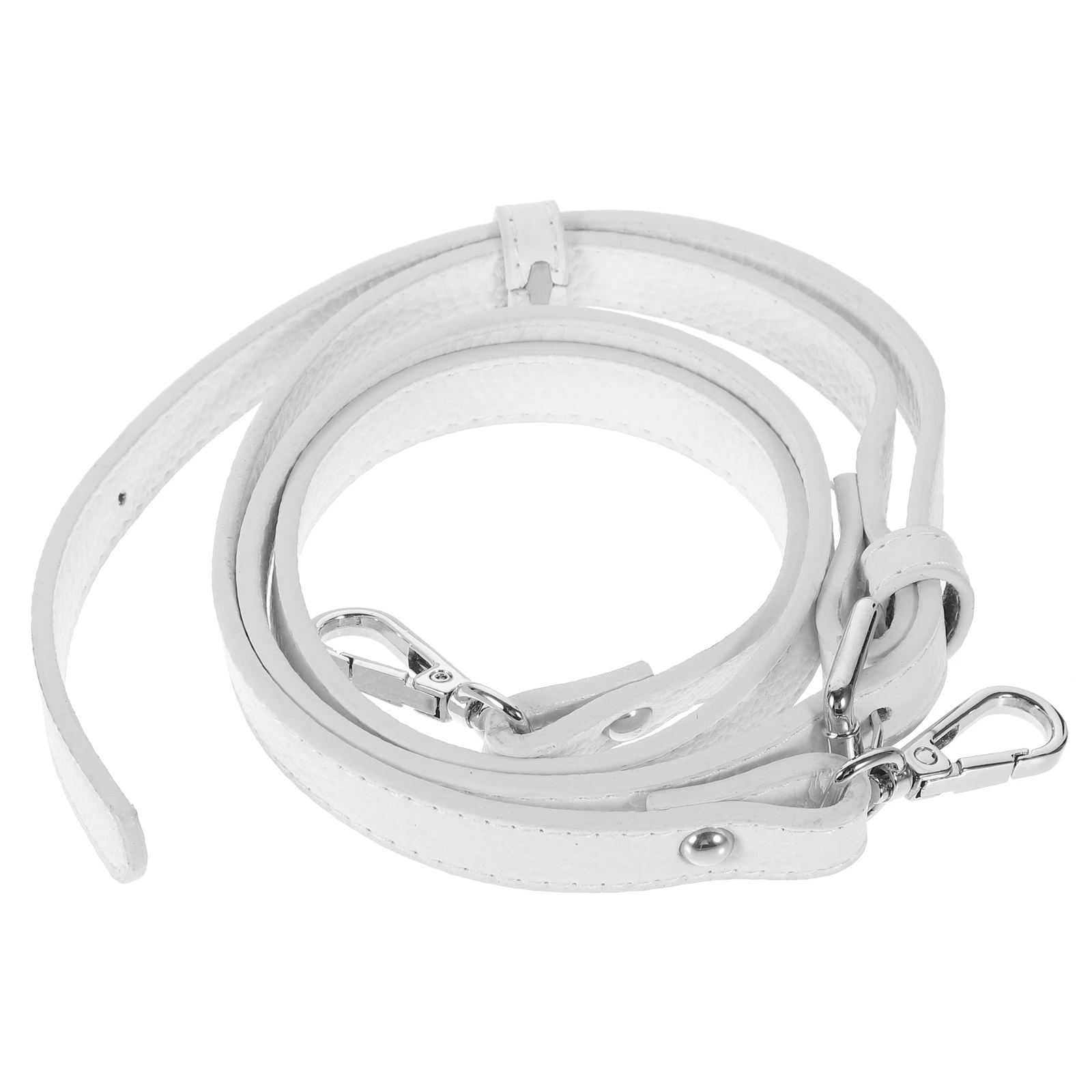 

Adjustable Shoulder for Women Bag PU White Travel Replacement Accessory Long Comfortable Crossbody Strap Bag Strap