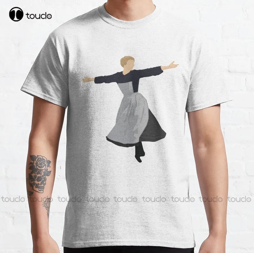 Sound of Music - Movie Classic T-Shirt gym shirts for men Custom aldult Teen unisex digital printing xs-5xl All seasons cotton