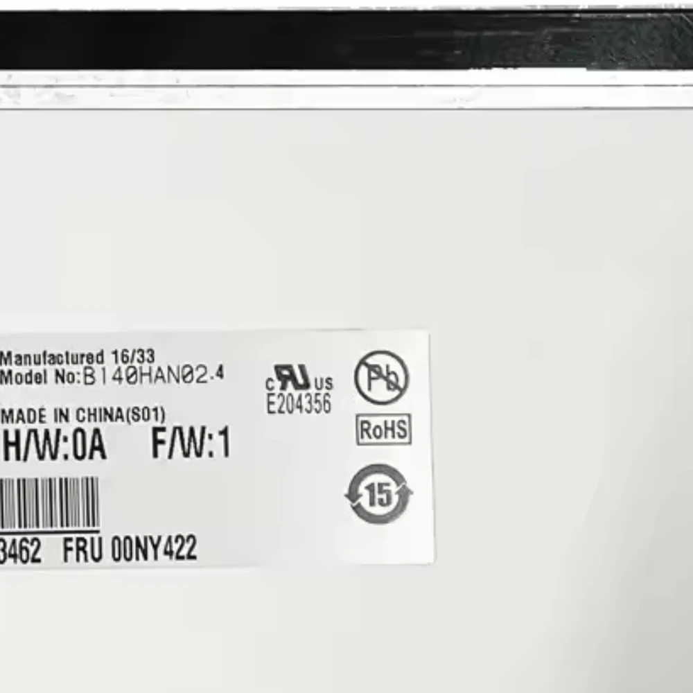 

B140HAN02.4 Подходит для NV140FHM-N46 N140HCE-EAA N140HCA-EAB 14,0-дюймовый ЖК-экран для ноутбука, сменная матрица дисплейной панели