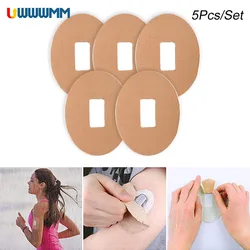 1Set/5Pcs Adhesive Patches Sensor Covers Waterproof Libre Patch Cover Freestyle Guardian Sensor Patch Protector