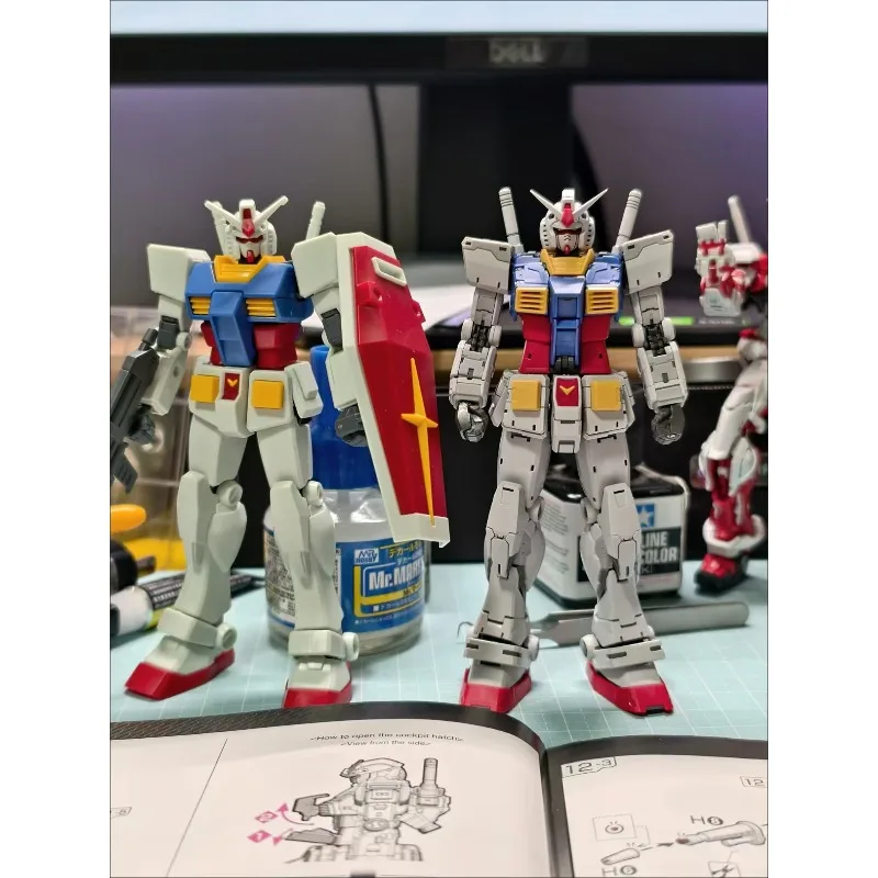 

Changlong Model 5501 RGU RX-78-2 Ver. 2.0 1/144 Assembly Model Movable Joints High Quality Collectible Mecha Pvc Toys