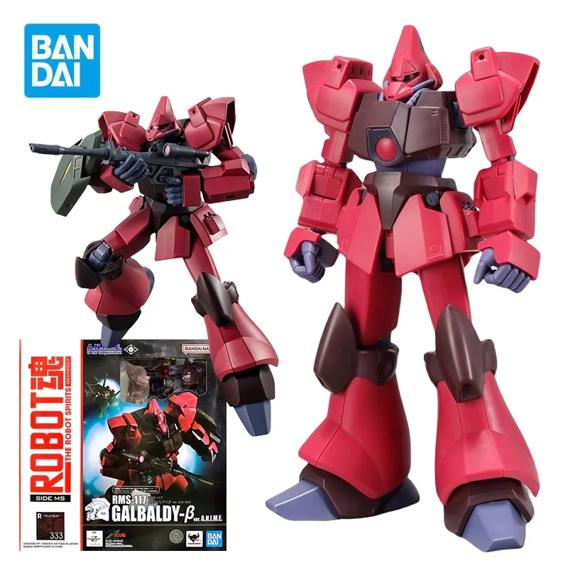

BANDAI The Roobot Spirits 333 RMS-117 Galbaldy β GUNDAM-Z Mobile Suit Gundam Model Kit Toy for Boys Original Box