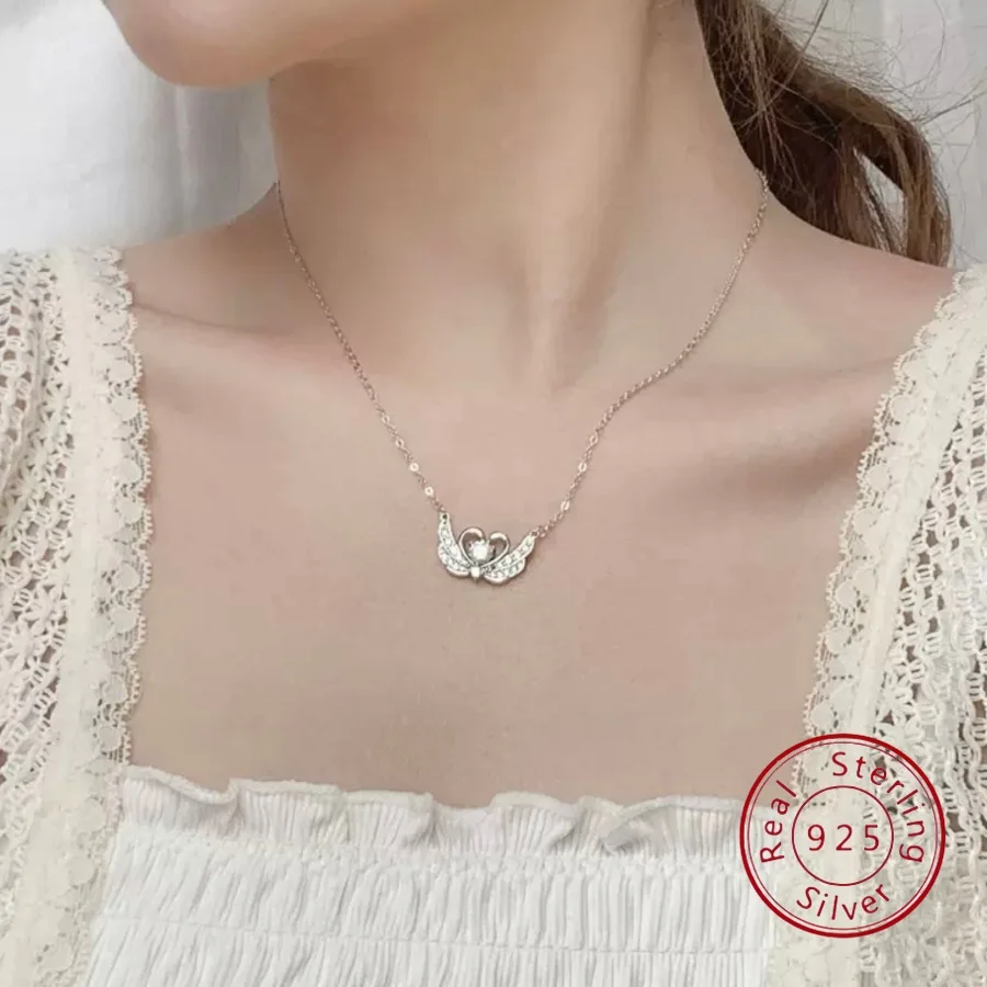 

2025 Popular 925 Silver Special European American Design Top Notch Fashionable Necklace for Females