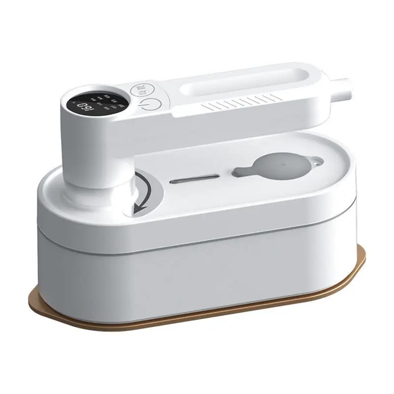 A20F-Steamer For Clothes Portable Steam Iron 1200W For Variable Fabric, 180° Rotatable Iron For Home And Travel US Plug