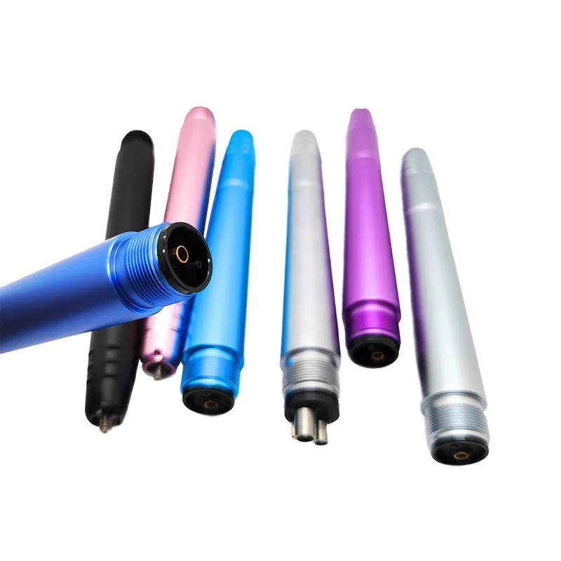 Colorful Ultrasonic Air Scaler with 3 Cleaning Tips 2 Holes Handpieces for Tooth Calculus Remover Cleaning