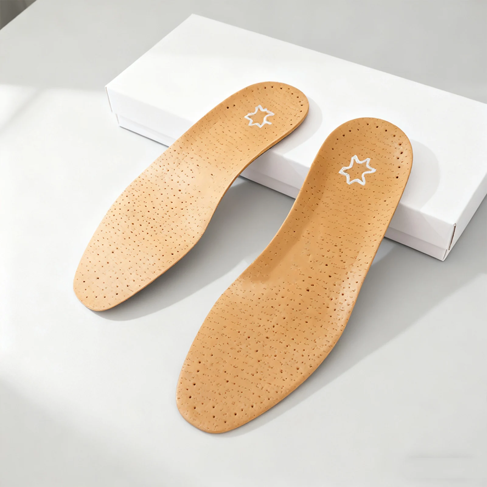 Comfortable Insoles Microfiber Insoles 1 Pair Shoe Insoles Microfiber Foam Insoles Soft and Comfortable Imitation Leather