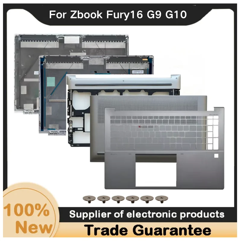 New For Kailxuling Zbook Fury16 G9 G10 LCD Back Cover Rear Lid/Upper Case Palmrest Cover/Bottom Case Base Cover A C D N19212-001