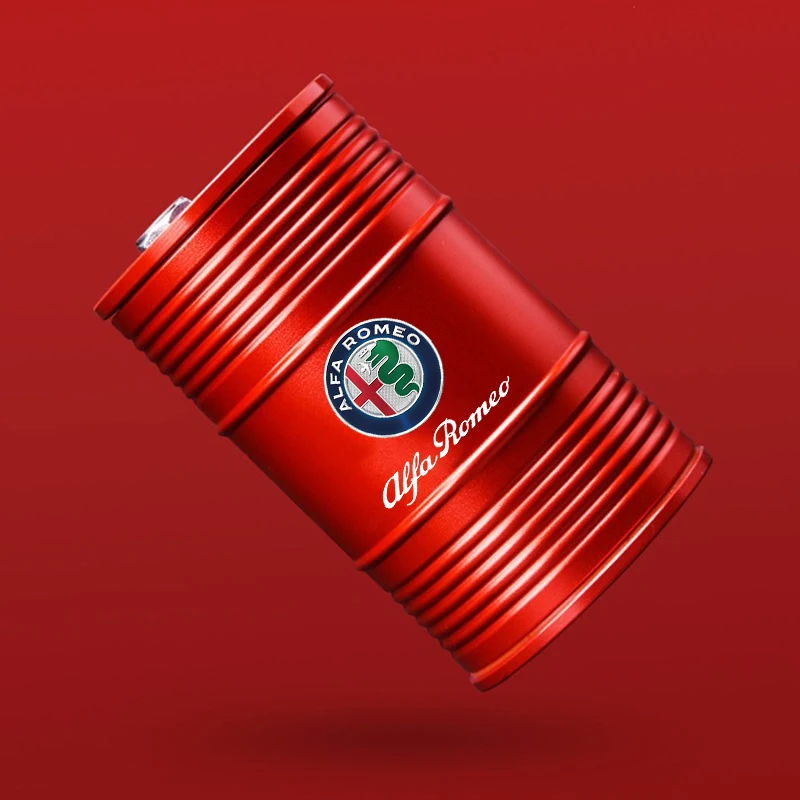 Popielniczka Samochodowa Kubek Przenośna Popielniczka Do Alfa Romeo STELVIO Giulia 159 Giulietta 147 Mito 156 MTO Sportiva Akcesoria Samochodowe