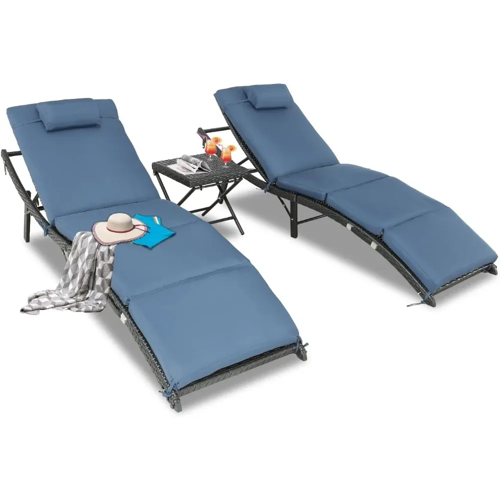 

Patio Lounge Chairs Outdoor Patio Chairs Sun Chaise Lounge Furniture for Backyard