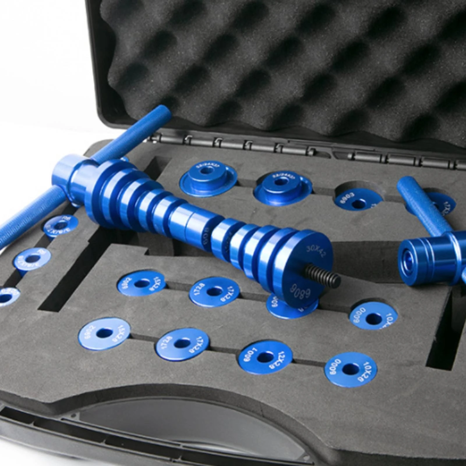 Hub Bearing Press Tool Aluminum Alloy Cycle Bearing Press Set Hand Tools Precision-Machined Compact for Cyclists