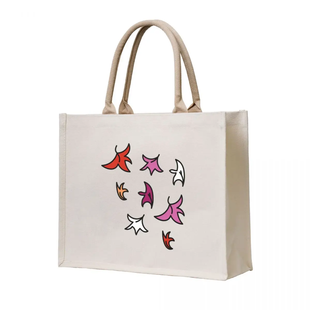 

Lesbian Heartstopper Leaves stickers and Tote Bag custom canvas bag Fabric bag Big