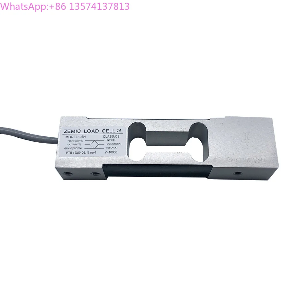 

L6N Single Point Load Cell C3 Accuracy 3kg 5kg 8kg 10kg 15kg 20kg 30kg 50kg 100kg Measuring Range Platform Scale Sensor