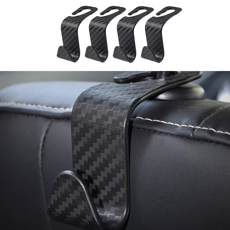 

Fit for Chery Jetour Traveler T2 2023-2024 Seat Back Hook Car Carbon Fiber Seat Hook Car Interior Modification Accessories