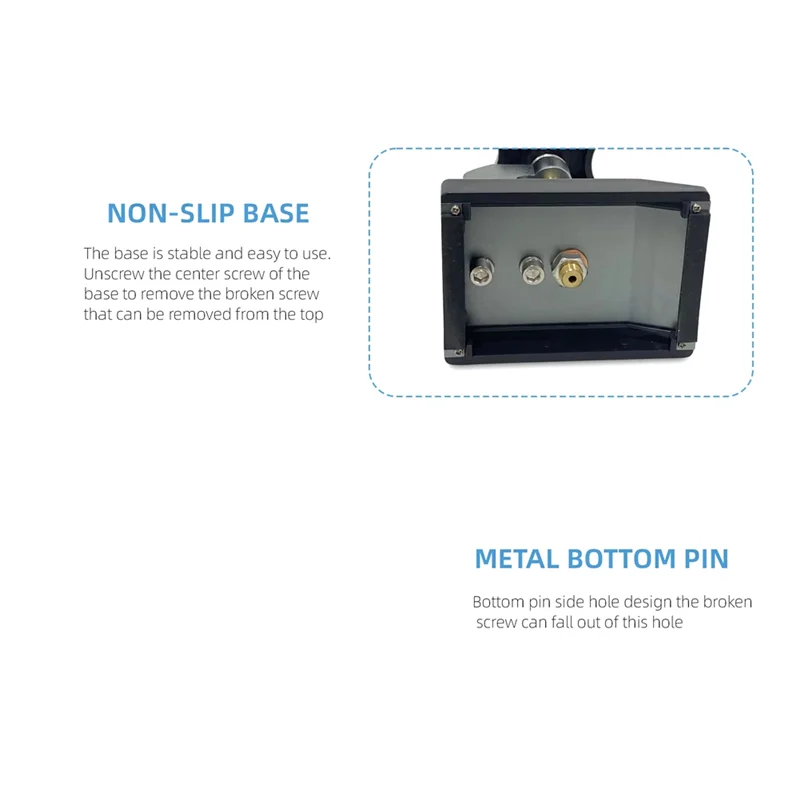 

A36T-Optical Eyeglass Screw Extractor Lens Tool Metal Drilling Belt Fittings Broken Screw Removal Eyeglasses Processor