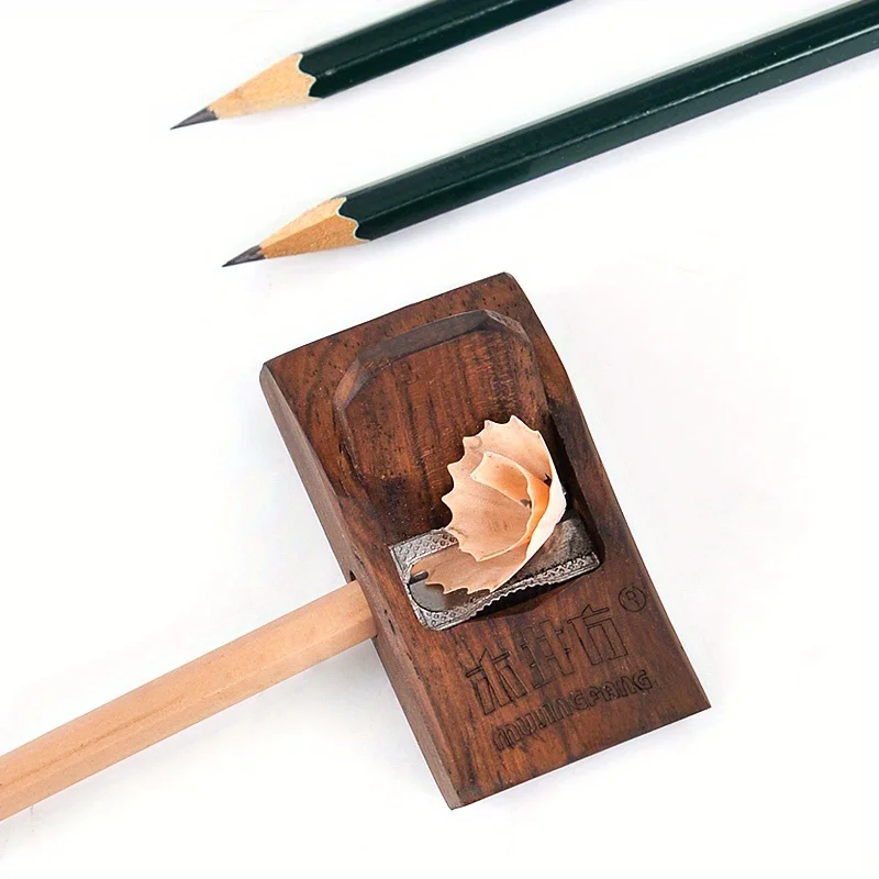 1 قطعة مبراة قلم رصاص صغيرة طاحونة الخشب مسوي خاص لشحذ أقلام الفحم الرصاص شحذ/قلم رصاص #6