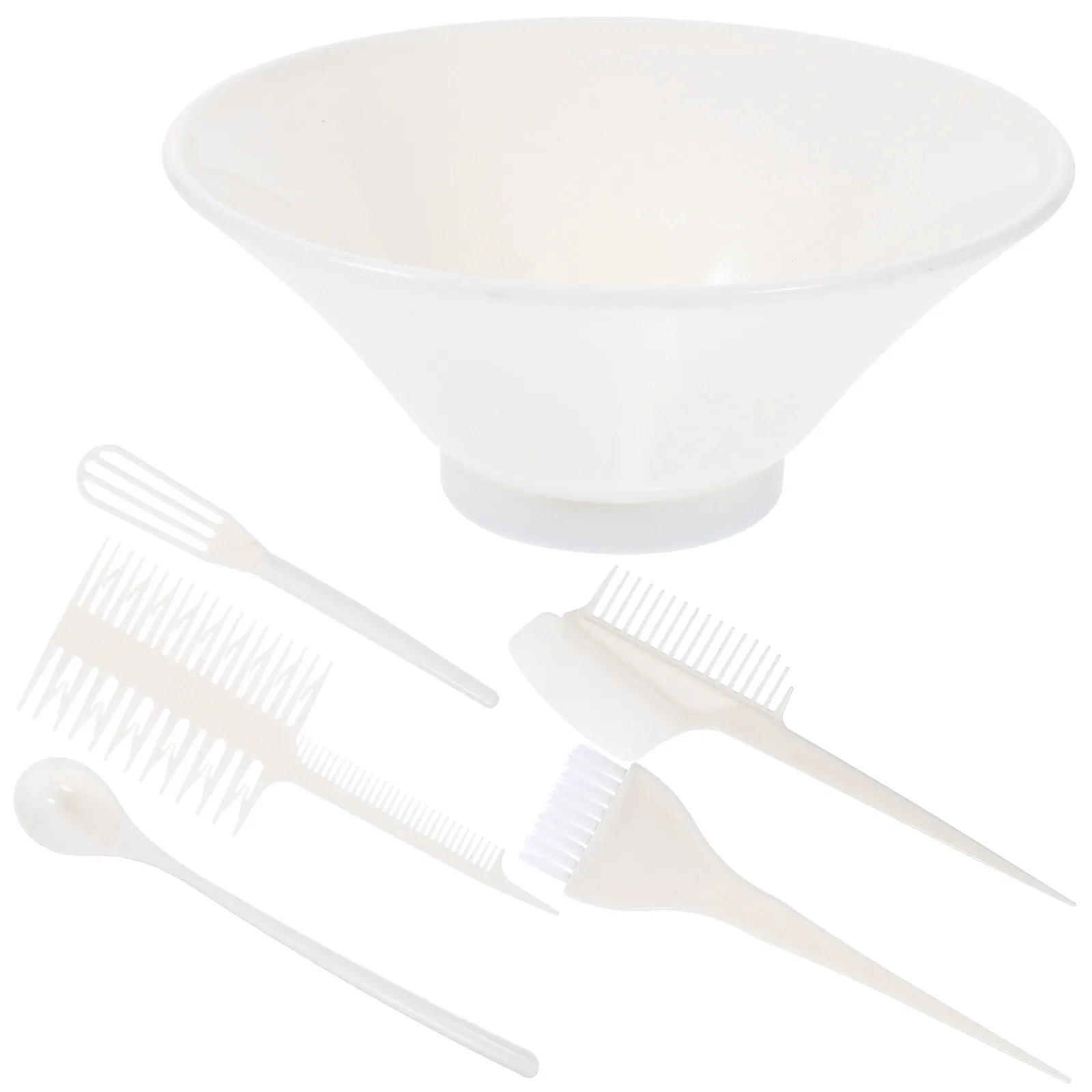 

6Pcs Hair Dyeing Brush and Comb Set Wide Compatibility with All Hair Types Ideal for Salon At-Home Coloring and Foiling