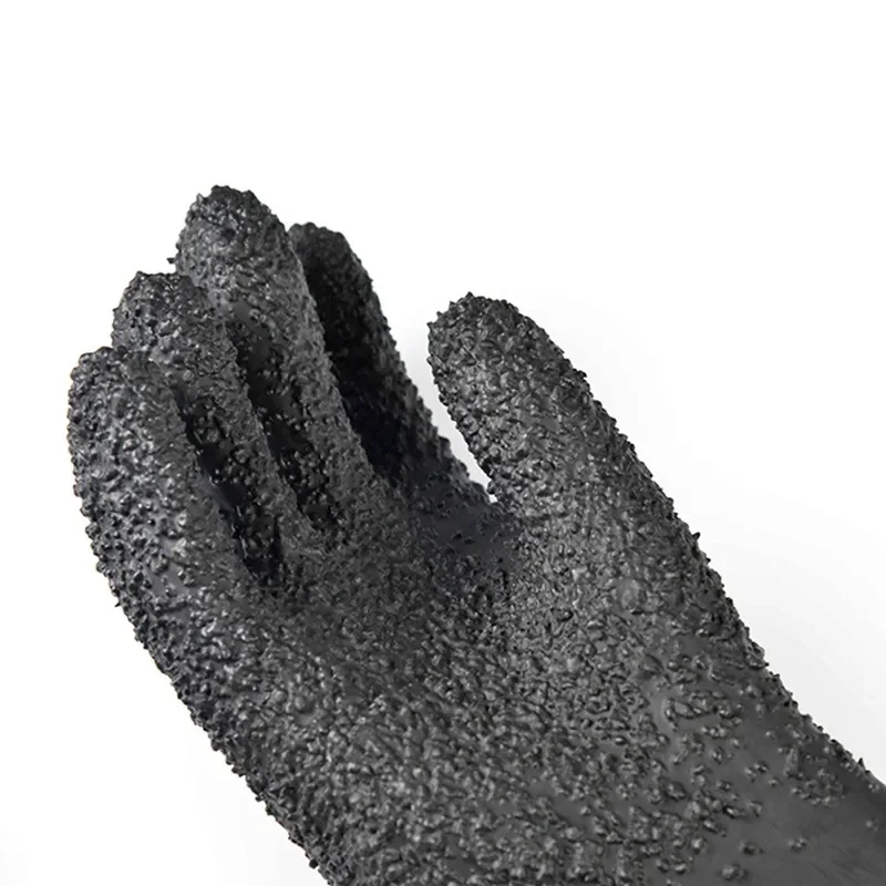 Sandblasting Rubber Gloves High-pressure Long Thicken Particles Wear-resistant Gloves Sandblasting Acid Alkali Resistant Gloves