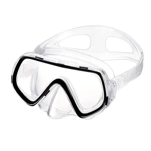 Óculos de natação infantil de vidro para pc, alça de pvc, antiembaçante, snorkel, óculos de natação com capa de nariz, cores vibrantes, óculos de natação para piscina