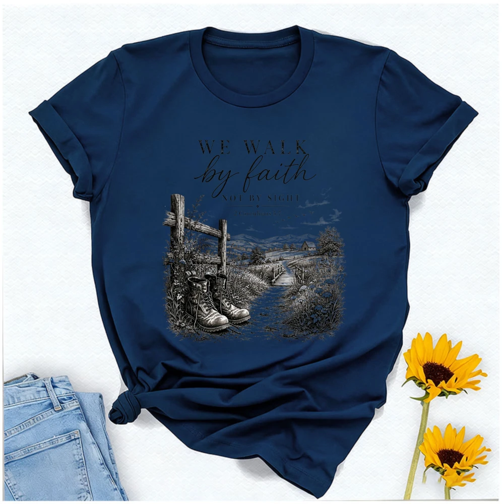 Koszulka z grafiką: buty trekk – Outdoor Adventure Farm recenzja i cena