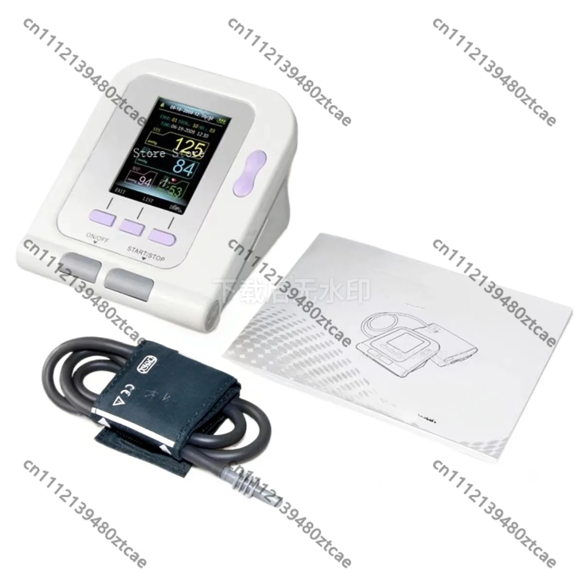 Digital Veterinary Blood Pressure Monitor, Pet NIBP Detector with Probe for Dog Cat Small Animal Health Care