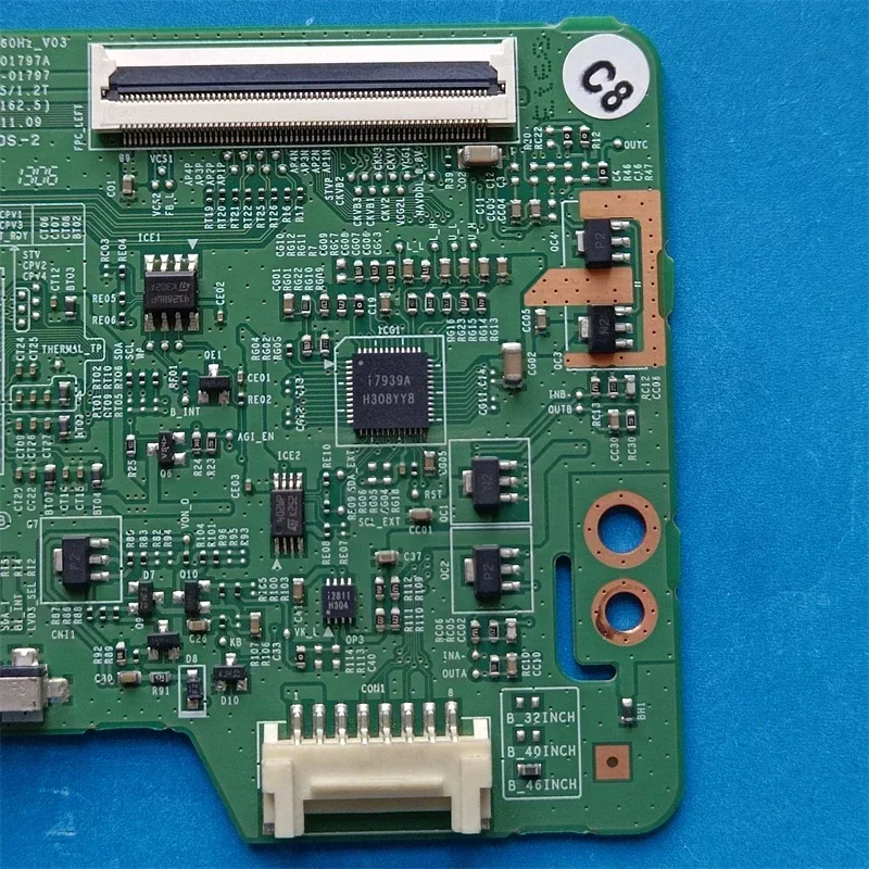 BN95-00571B BN97-06363B T-CON Board is for UN46EH5000FXZA UN46EH5050FXZA UN46EH5300FXZA HG46NA570LBXZA Logic Board BN9500571B