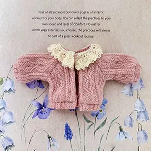 Pullover mit Spitzenkragen für Puppen, Mini -Cardigans, Puppenzubehör, handgefertigte Tops, Freizeitkleid, Kleidung, OB11, 1:12 10 Hauptverkäufe Troks Puppe - №7