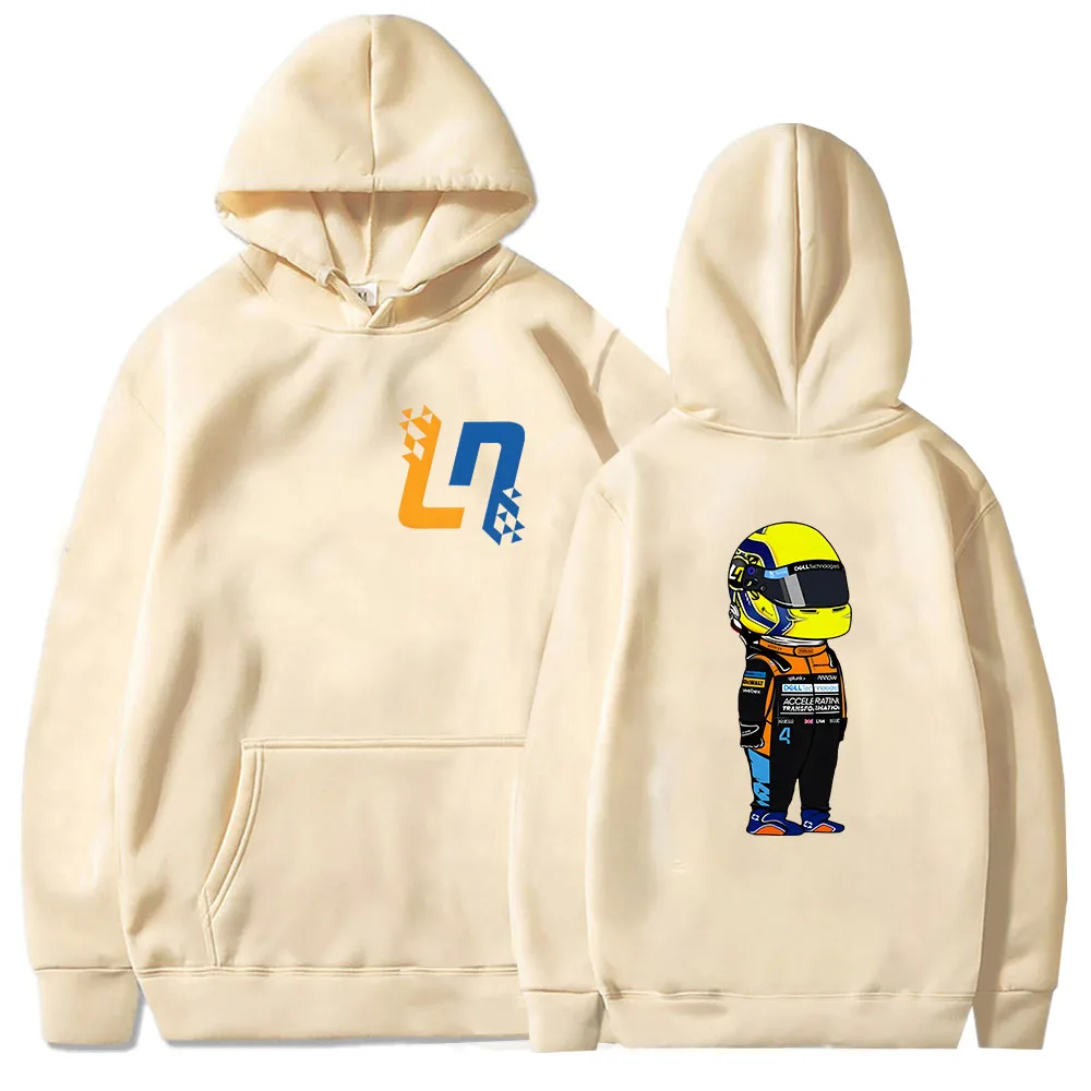 F1 Hoodies Mini Lando Norris 4 Sweatshirts Children\'s Casual Winter Funny Games Hoody Girls Clothing Boys Clothes Y2k Sudaderas