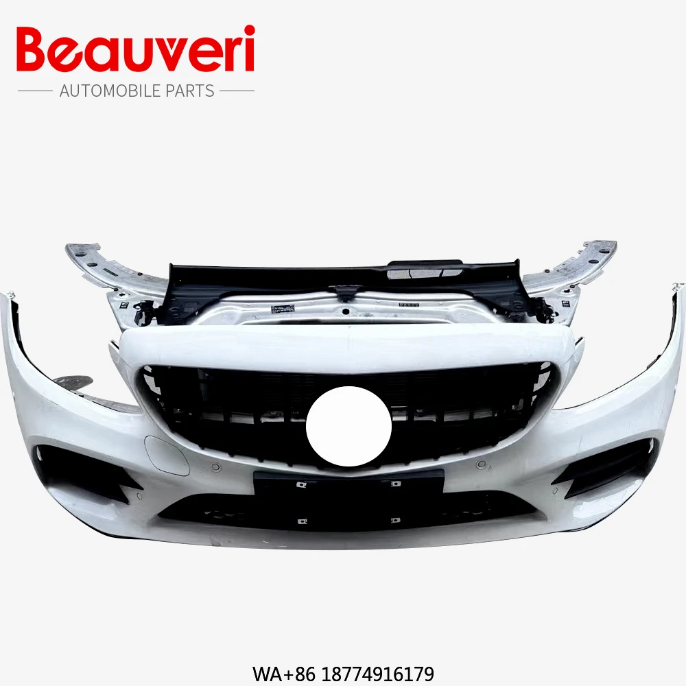 

For C-Class W205 New Radiator Front Bumper Assembly Auto Accessories Made of Plastic for Cars