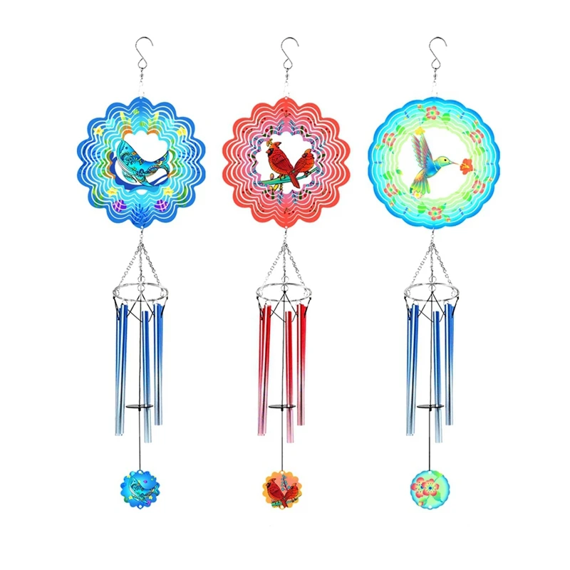 

Wind Chimes For Outside Wind Spinner, Outdoor Yard Hanging Decor For Garden Patio, Unique Gift Forchimes Lovers