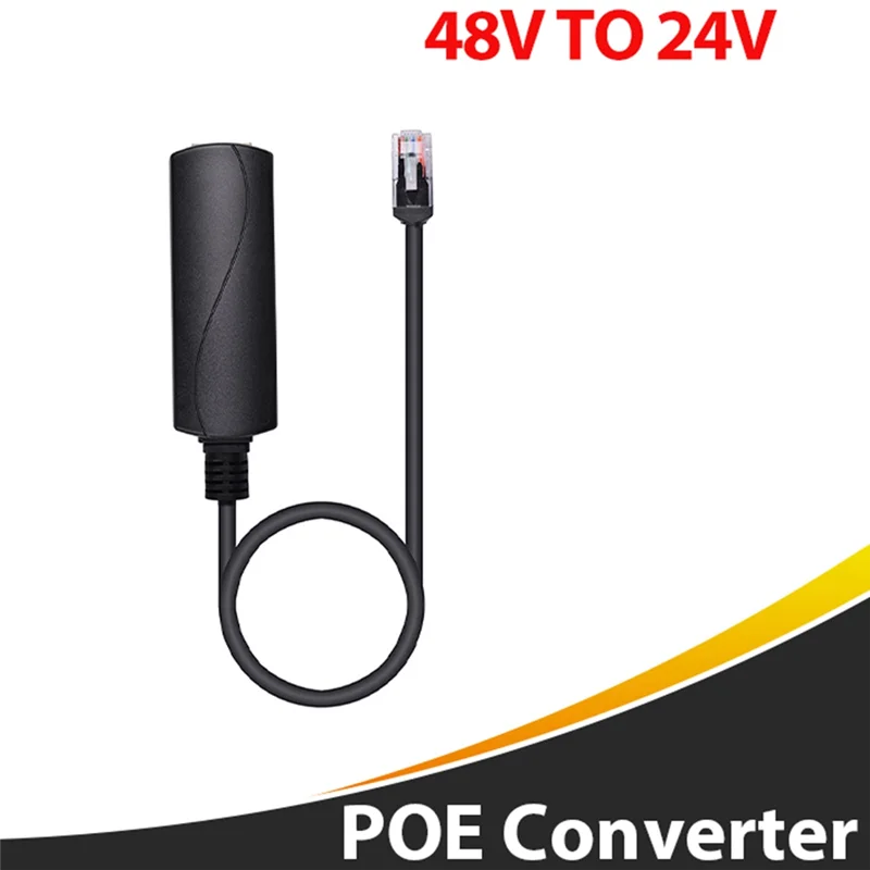 AA60-2.5G Poe 48 فولت إلى 24 فولت Poe محول RJ45 ميناء الناتج 24 فولت/1A 24 واط ماكس للطاقة السلبية 24 فولت مجلس الأجهزة 100Mbps