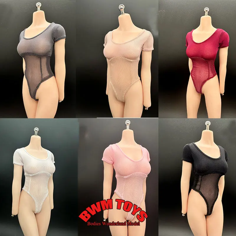 

В наличии 1/6 масштаб женщина-солдат сексуальный U-образный эластичный цельный купальник для 12 дюймов TBL VCD фигурка куклы тело