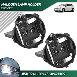 2x H7 Headlight Bulb Socket Adapters for VW Golf Jetta Tiguan Passat Touran 5K0941109C Mercedes-Benz W447 W448 W906 A9068260282