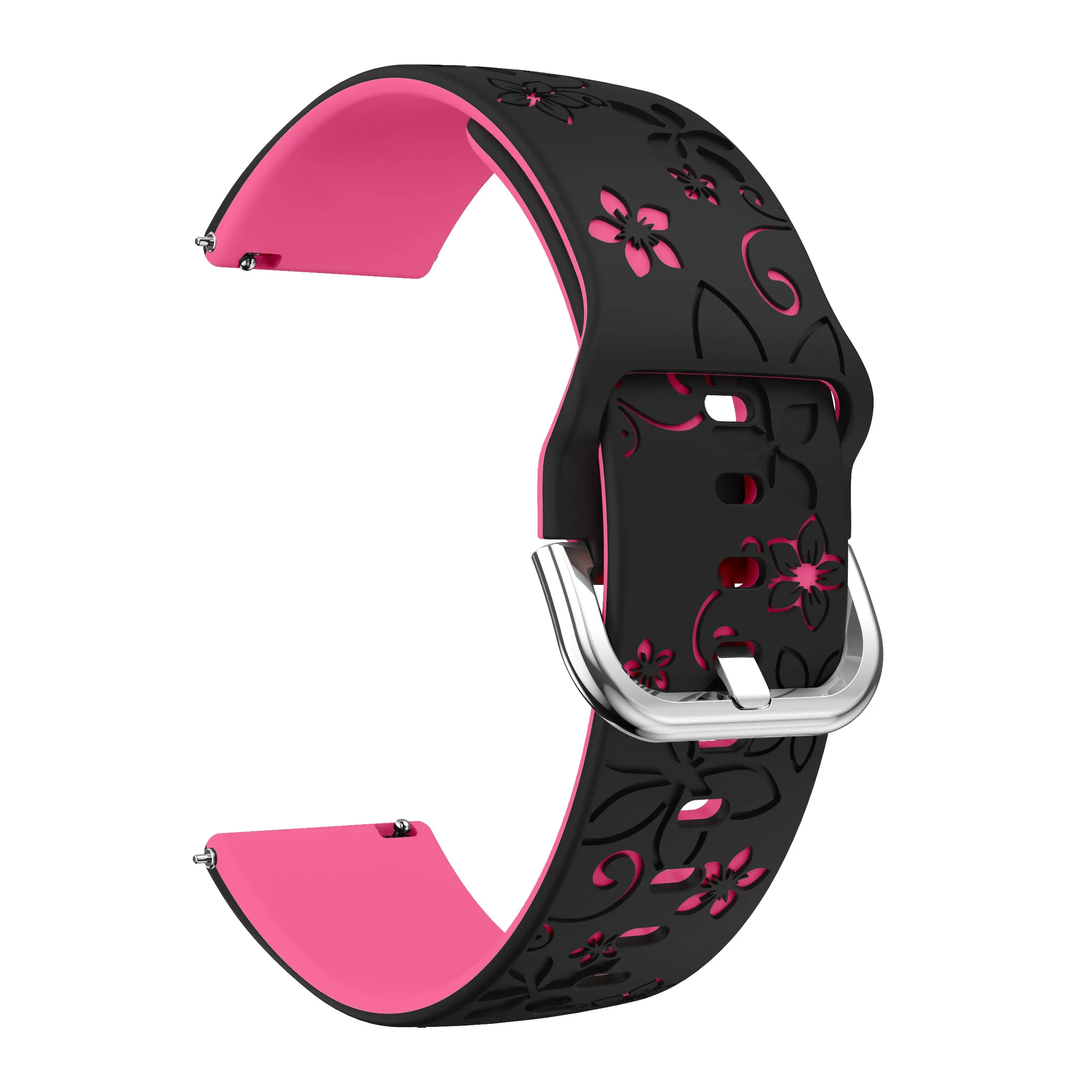 18mm 20mm 22mm Armband für Samsung Galaxy Watch 7 6 5 4 5Pro Classic Silikonband für Huawei Watch GT6 Pro 46mm GT4/3Pro Armband – Detail 5