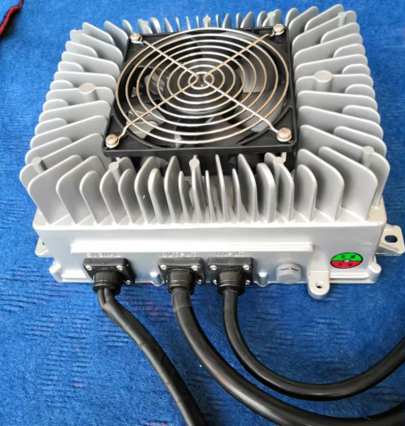 3.3KW 72V 40A Air Cooled On-Board Lithium Battery Charger 3.3KW AC DC 12V Charging Function Universal Board Charger