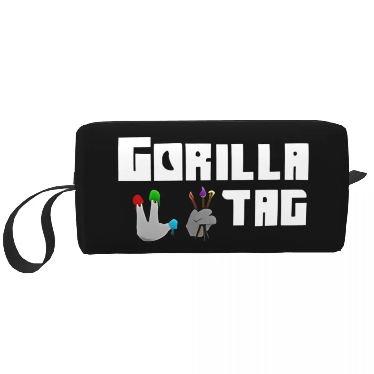 

Игровая косметичка Gorilla Tag VR для геймеров, сумка, косметичка для мужчин и женщин, популярные сумки для туалетных принадлежностей, сумка для хранения