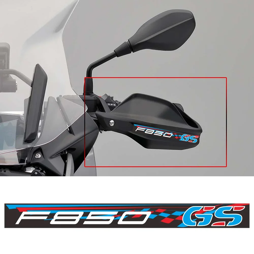 For BMW F850GS F850 F 850 ADV GS GSA Decal Stickers Wind Deflector Shield Protectors Hand Handlebar Handle Bar Guards Handguard