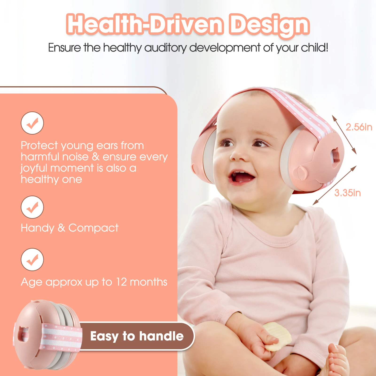 Protección auditiva para bebés: orejeras con cancelación de ruido - imagen 4
