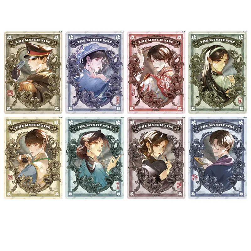 KAYOU Underground Tomb Raiding Notes 시리즈 The Mystic Nine SC/BP/CR/WR/AR/UR/HR/TR/SSR/SR/RM/R/PR 정품 컬렉션 카드