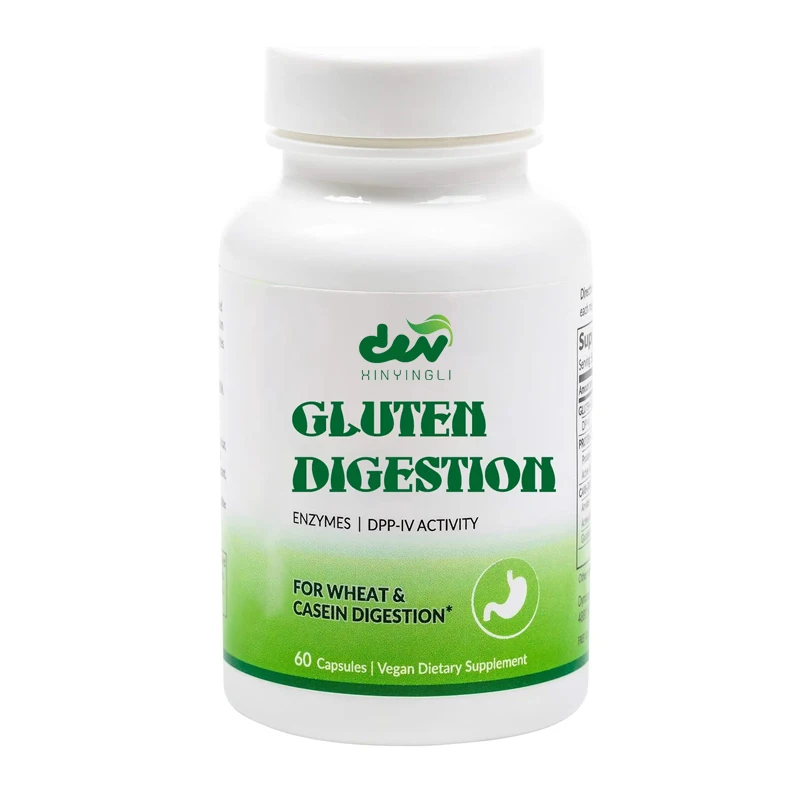 Gluten Digestive Enzyme, Digestive Support, Gluten Digestive Supplement - Gut Health Support | 60 capsules
