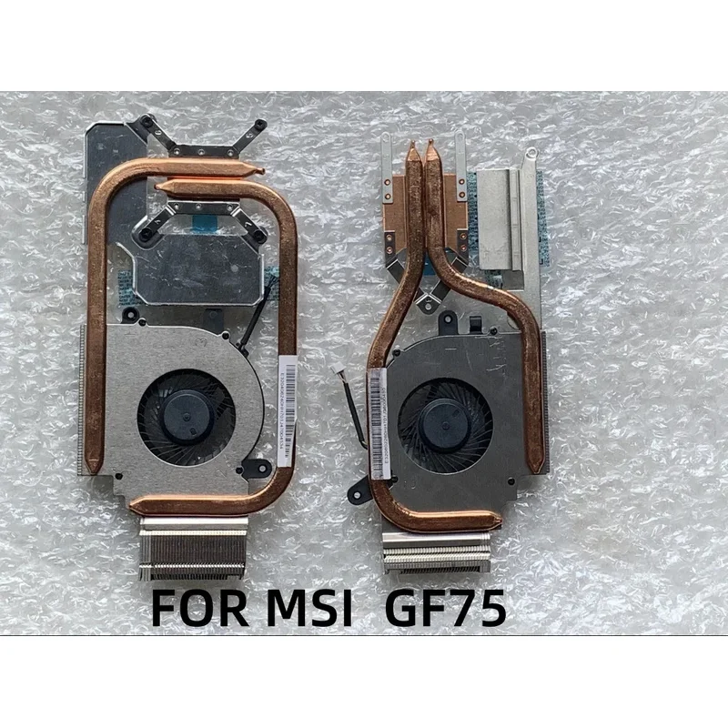 Оригинальный вентилятор радиатора для MSI GF75 MS-17F1 MS-17F2 MS-17F4 MS-17F6 100% протестировано идеально
