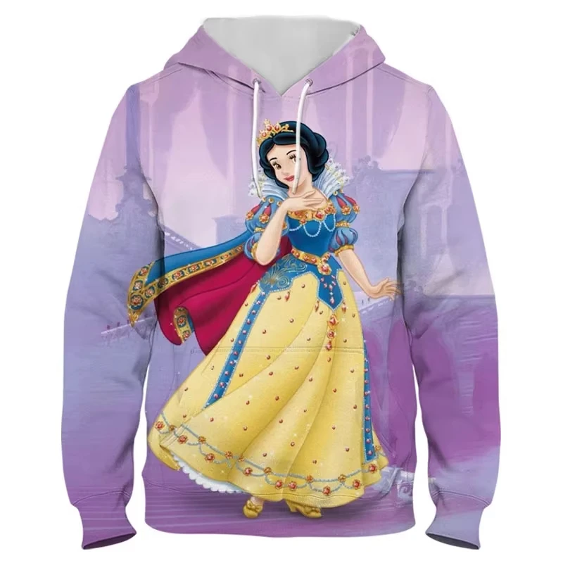 

Толстовки с капюшоном Disney meninos meninas neve branca dos homens, толстовки с 3d принтом, модные толстовки большого размера Das mulheres, roupas cas