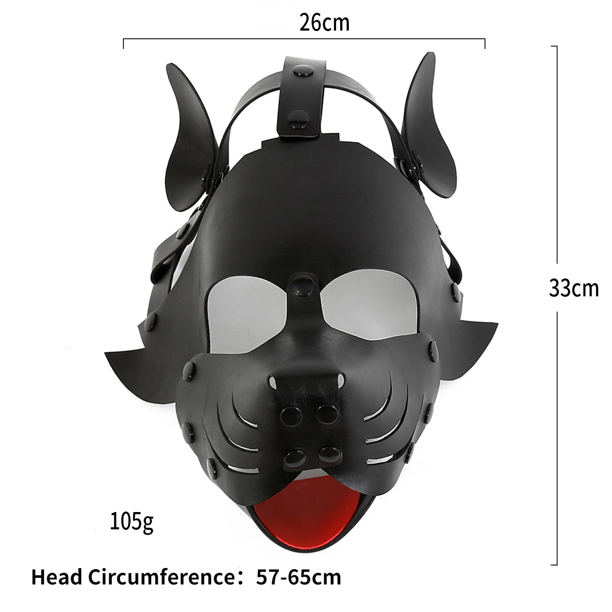 Cute Sexual Toy Adult Games Detachable Harness Dog Mask Bdsm Bondage Leather Hood Mask For Couples Women Roleplay Bed Restraints