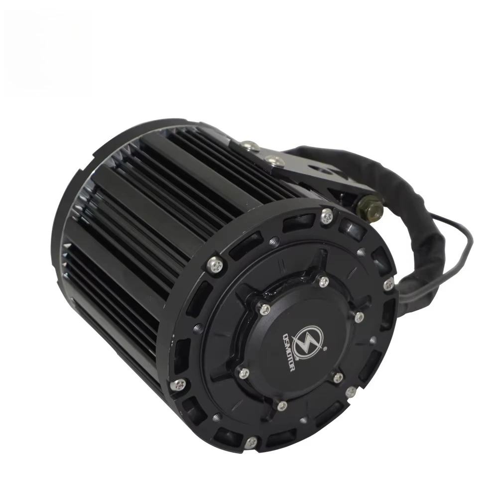 Hot selling:72V 110KMH Three-Phase Electric Scooter Motor 138 90H 4000W V1 Pmsm with Sprocket for High-Speed Riding
