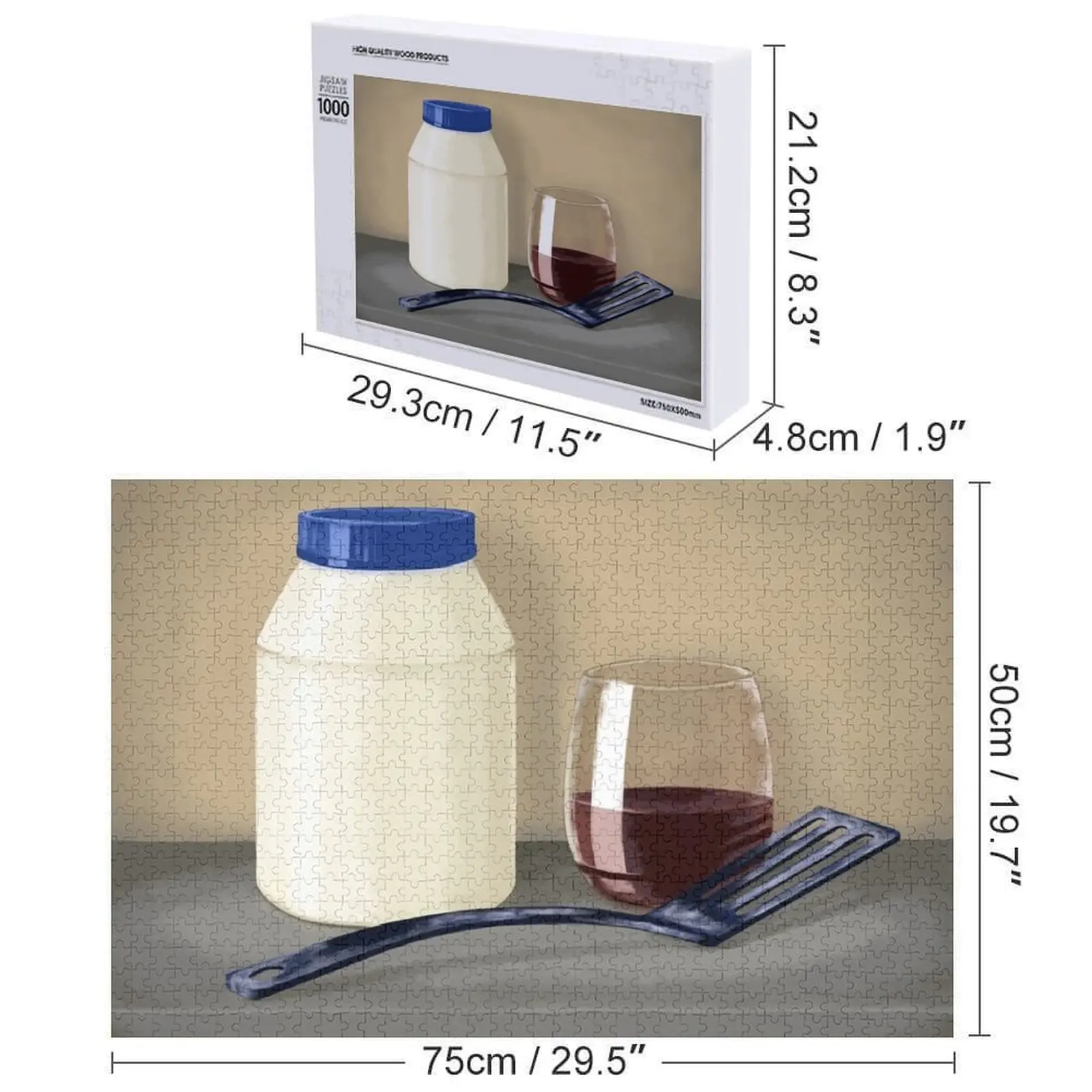 Майонез делает мои гладкие волосы - Пазл Big Ed на заказ, детская игрушка, индивидуальное фото, персонализированный настраиваемый подарочный пазл