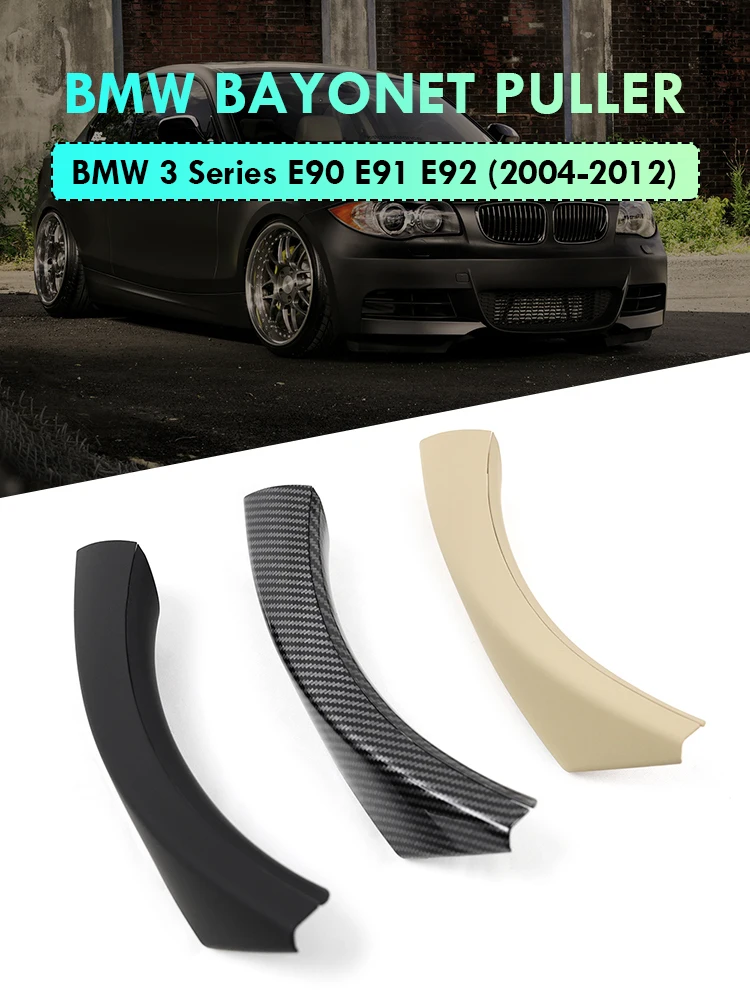 ABS Car interior handles For bmw e90 e91e92 For BMW 3 series 318 320 325 Door Panel Grab Handle Covers Car decoration