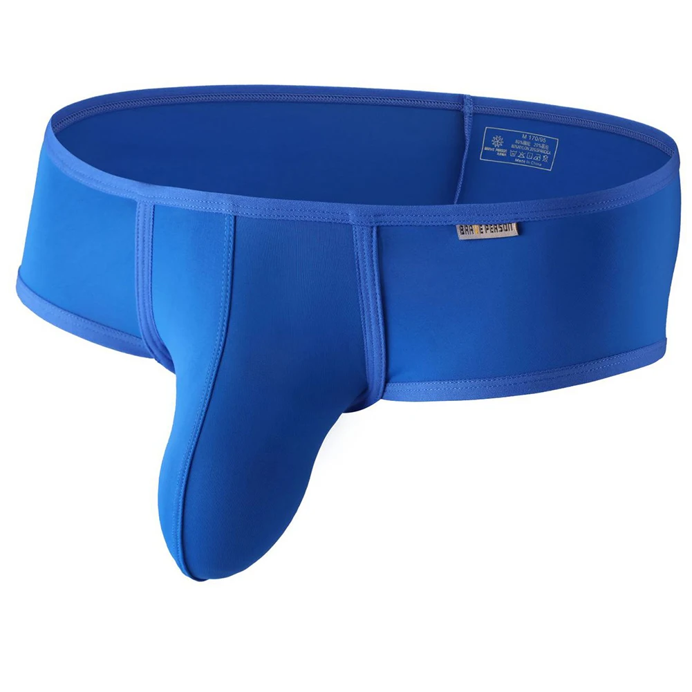 Breathable Underpants Ice Silk Boxer Daily Use Sport Activities Classic Style Low Rise Fit New Condition Pouch Design Sizes S-XL