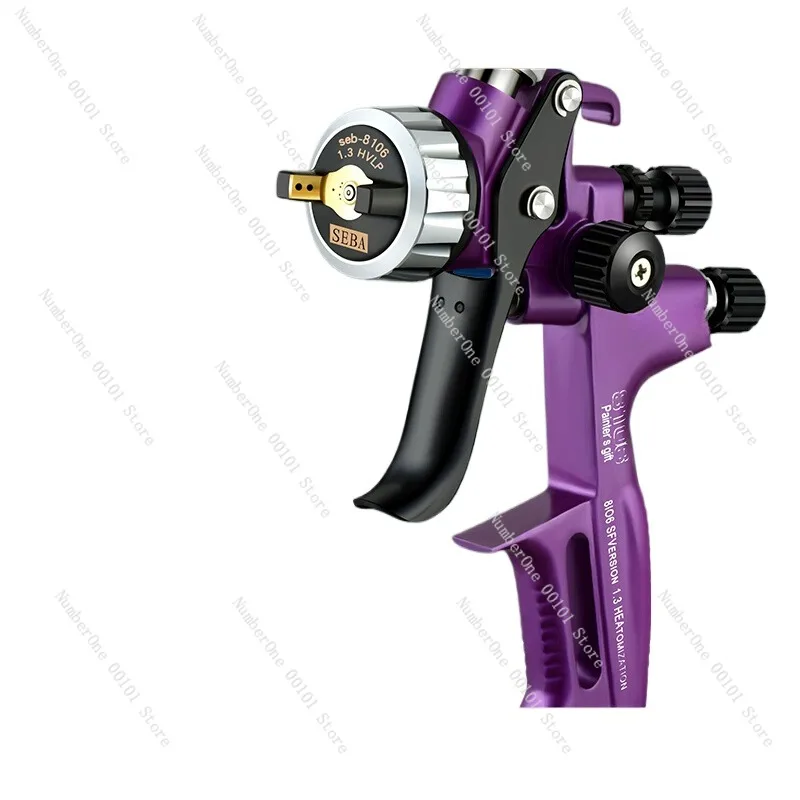 Original Spray Gun 4000 Car Paint Spraying Gun Violet Pot Sheet Metal Paint Gun 5000 High-Intensity Atomizer